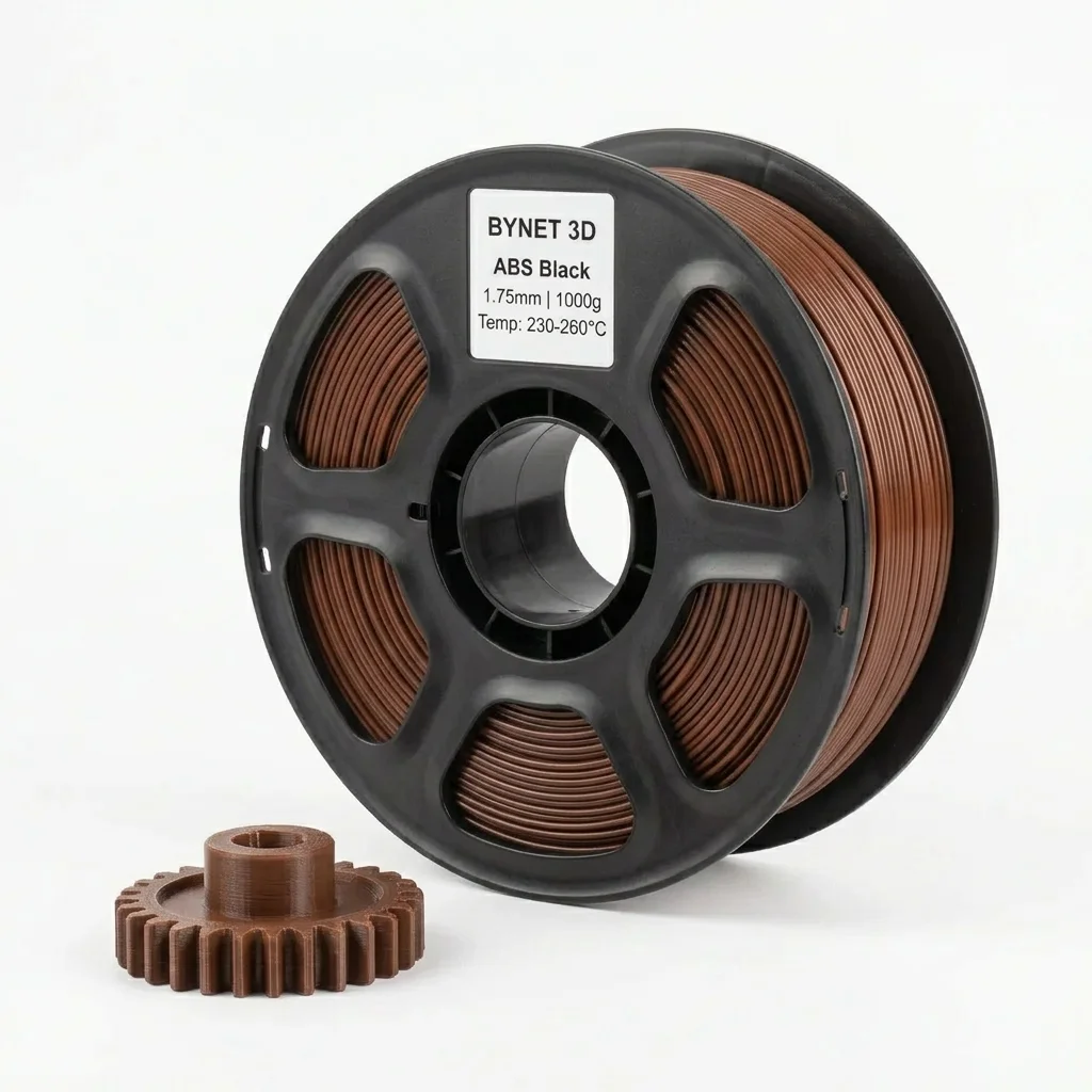 Пластик для 3D принтера BYNET3D ABS Coffee (BN_ABS00_CE)