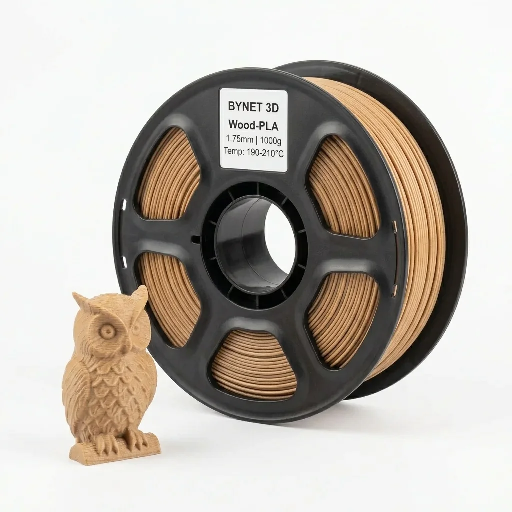 Пластик для 3D принтера BYNET3D ABS Imitated Wood (BN_ABS00_IWD)