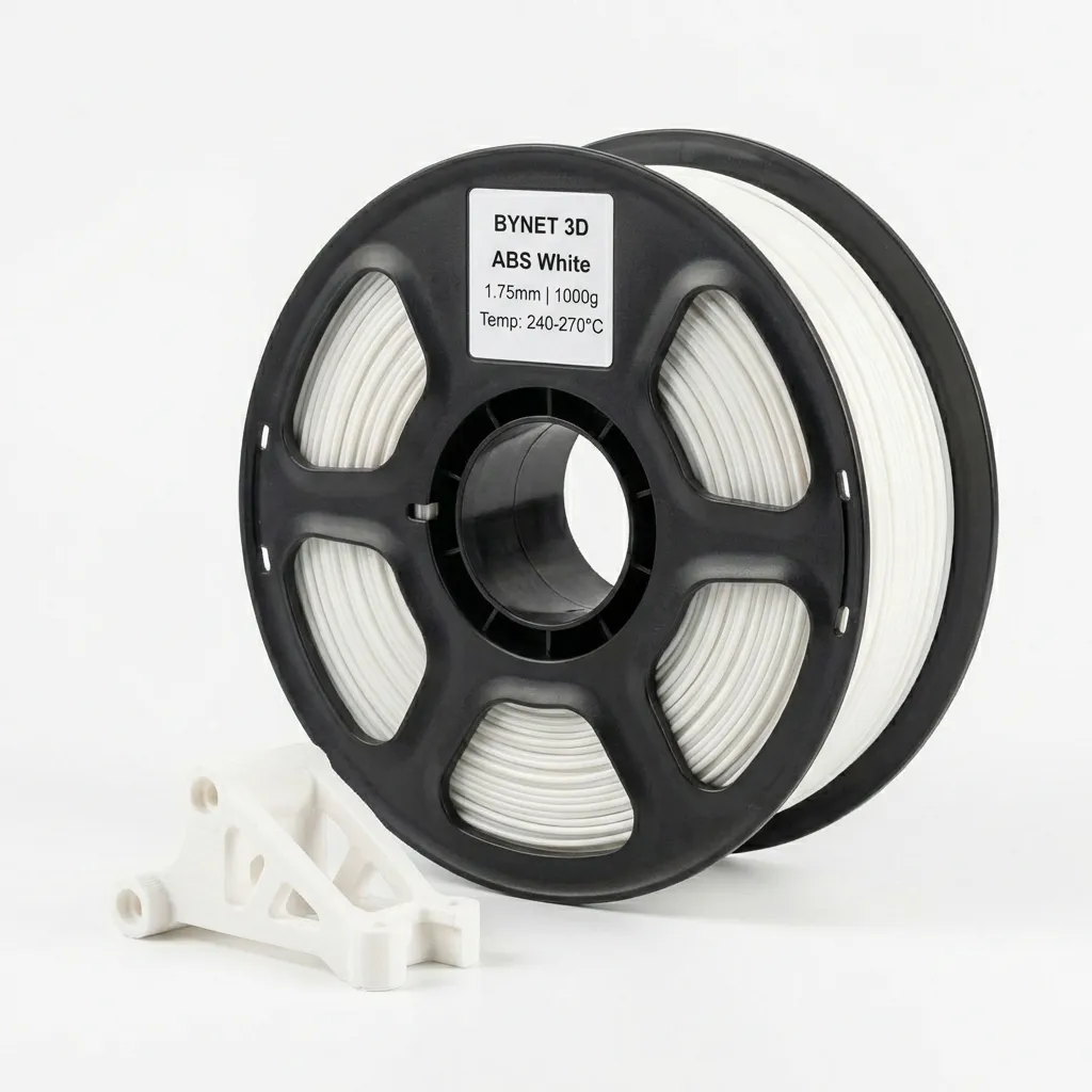 Пластик для 3D принтера BYNET3D ABS White (BN_ABS00_WH)