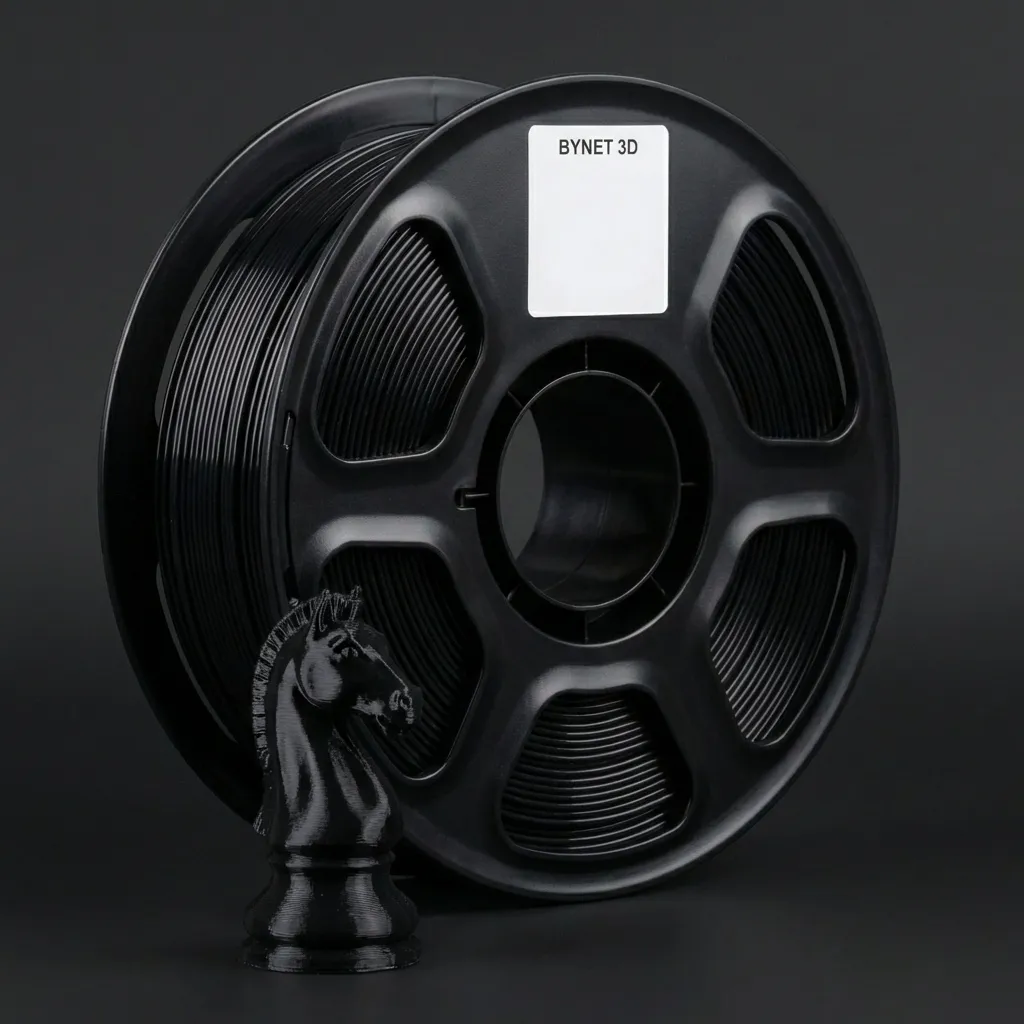 Пластик для 3D принтера BYNET3D PETG Black (BN_PETG3_BK) 3000 грамм