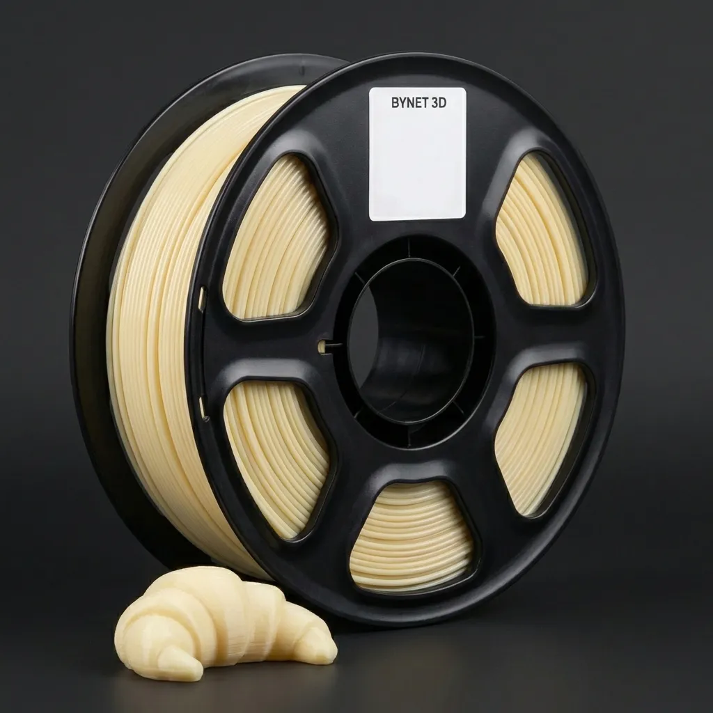 Пластик для 3D принтера BYNET3D PETG Cream yellow (BN_PETG0_CYW) Cream yellow