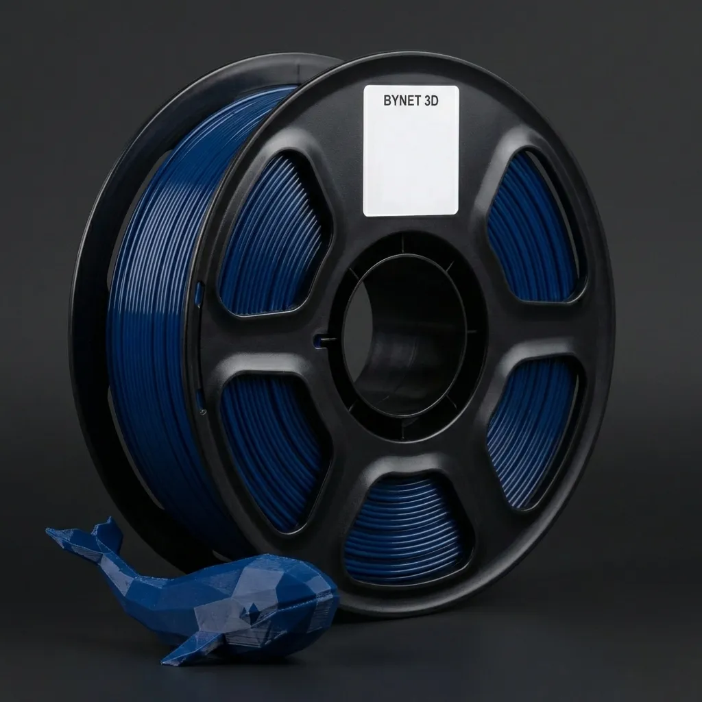 Пластик для 3D принтера BYNET3D PETG Dark Blue (BN_PETG0_DBL)