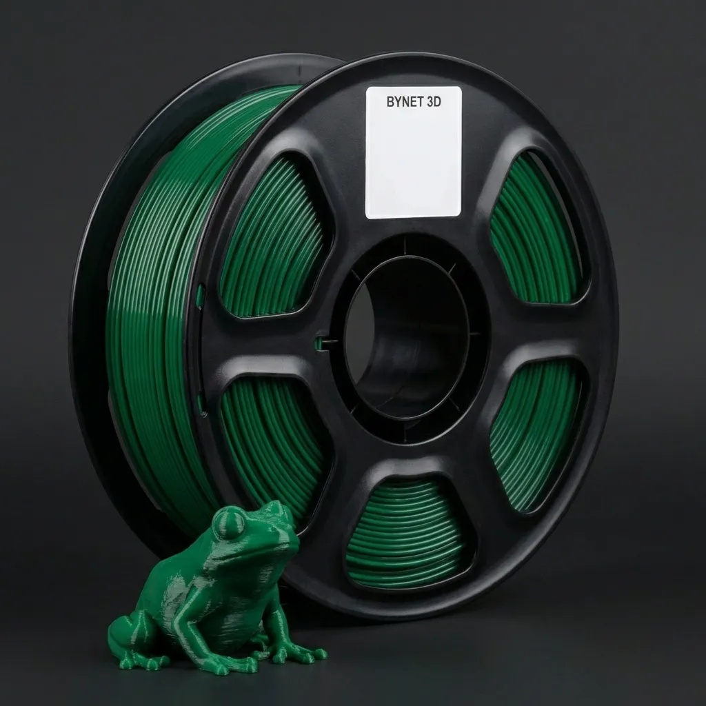 Пластик для 3D принтера BYNET3D PETG Green (BN_PETG0_GN)
