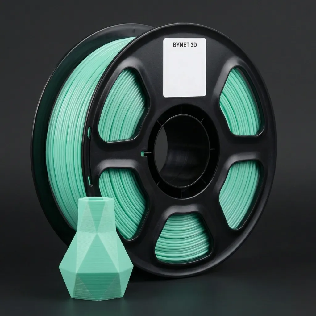 Пластик для 3D принтера BYNET3D PETG Mint Green (BN_PETG0_MGN)