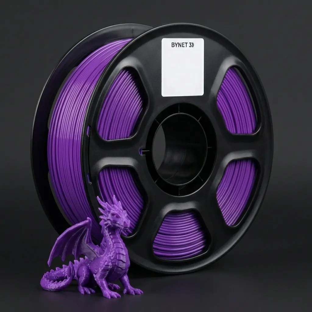 Пластик для 3D принтера BYNET3D PETG Purple (BN_PETG0_PE)