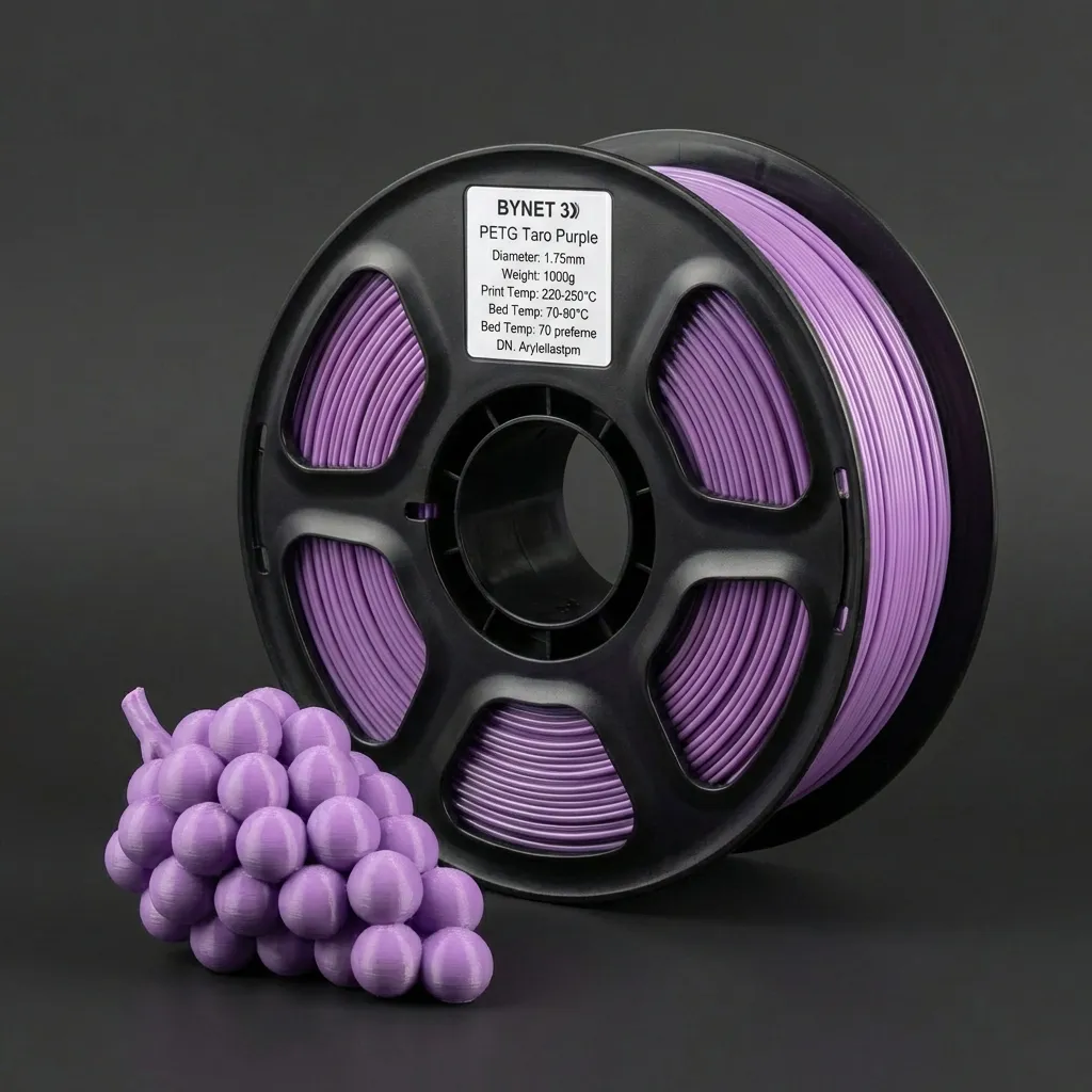 Пластик для 3D принтера BYNET3D PETG Taro Purple (BN_PETG0_TPE) Taro Purple