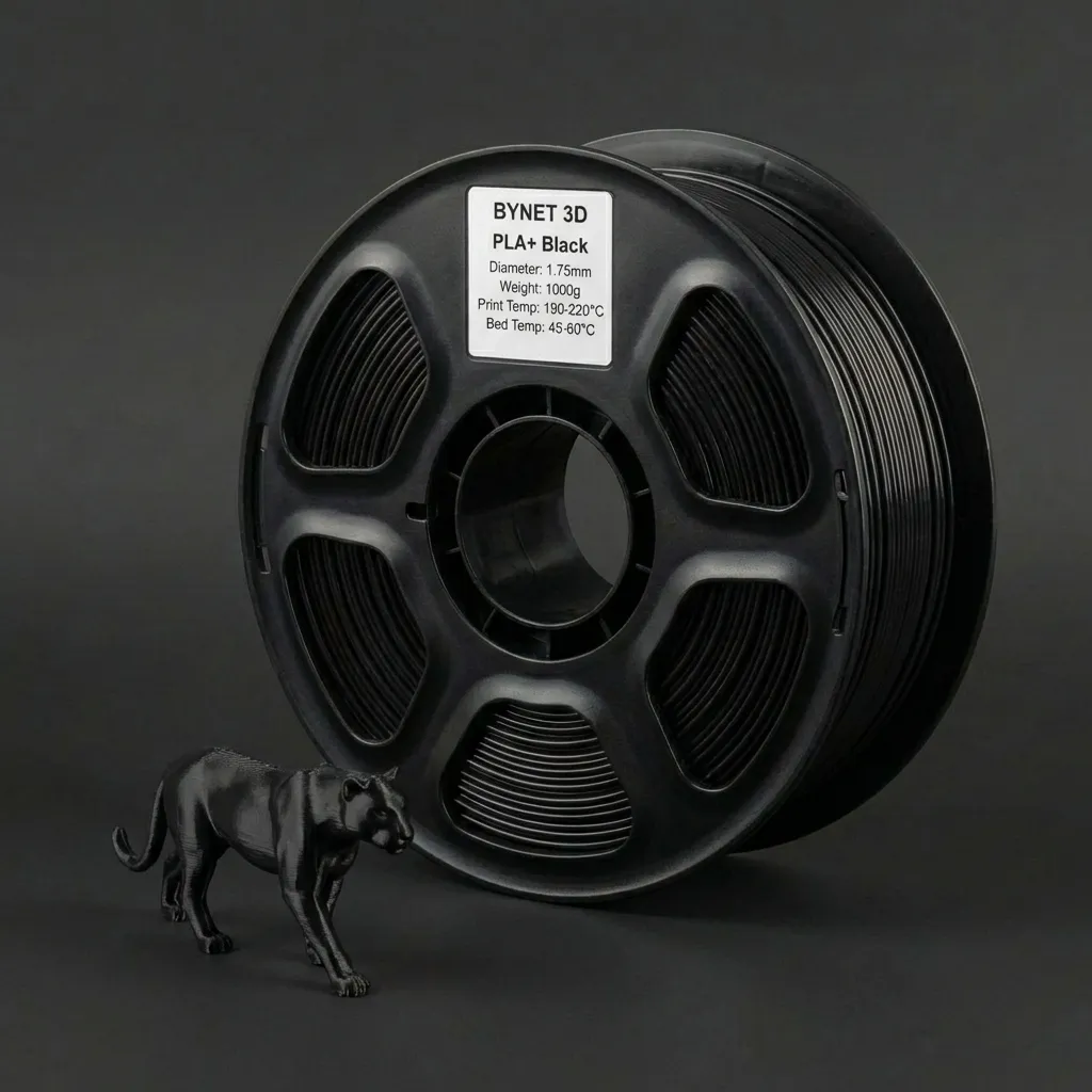Пластик для 3D принтера BYNET3D PLA Dual Black / Copper (BN_PLA80_BCR)
