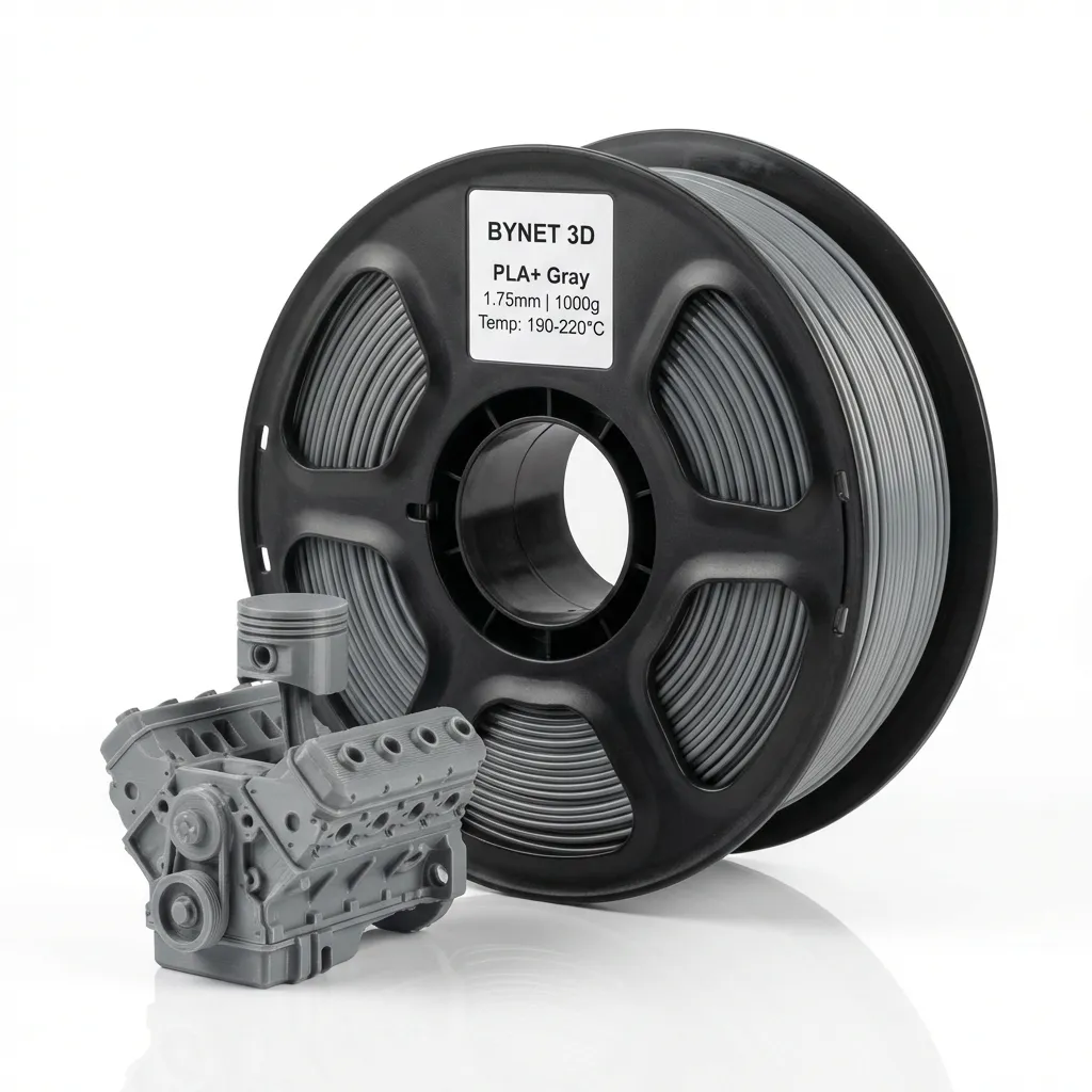 Пластик для 3D принтера BYNET3D PLA Gray (BN_PLA00_GY)