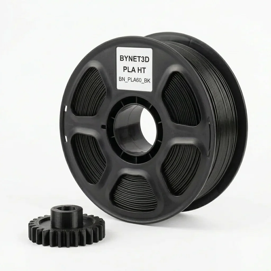 Пластик для 3D принтера BYNET3D PLA High Temperature Black (BN_PLA60_BK)