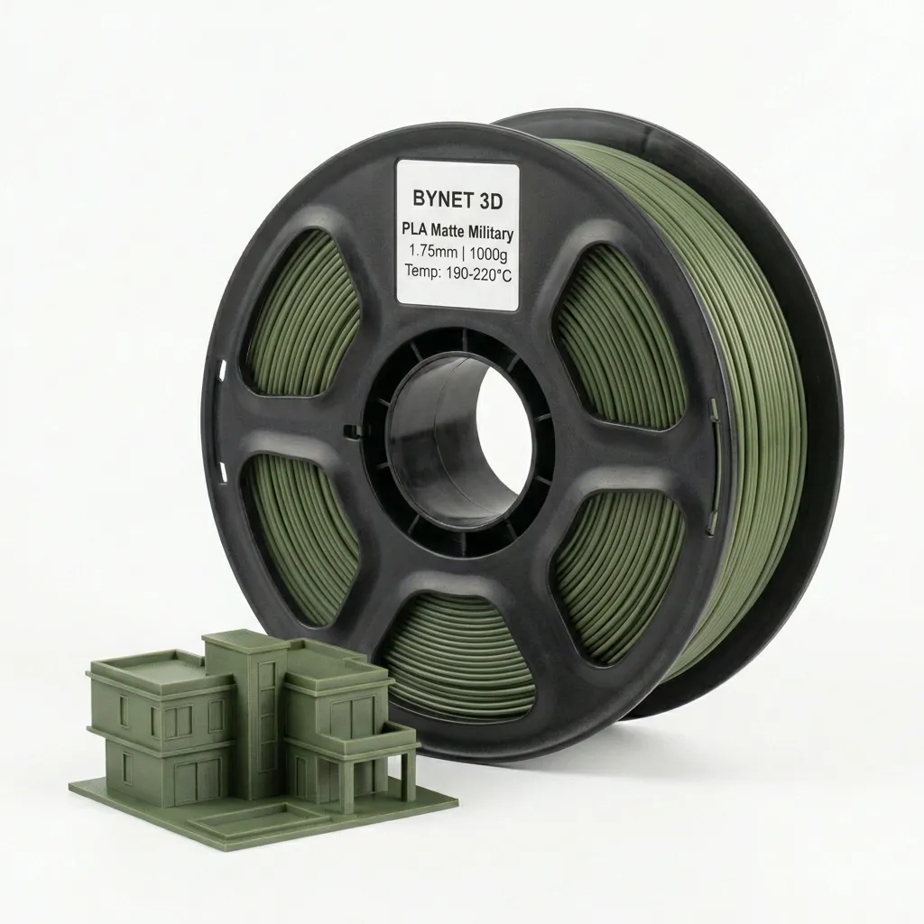 BYNET 3D PLA MATTE Милитари (Хаки)
