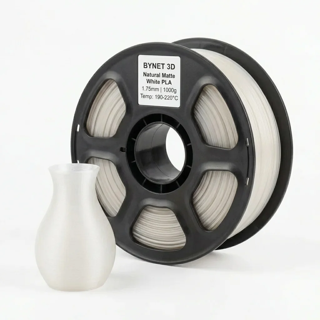 Пластик для 3D принтера BYNET3D PLA Matte Transparent (BN_PLA20_TR)