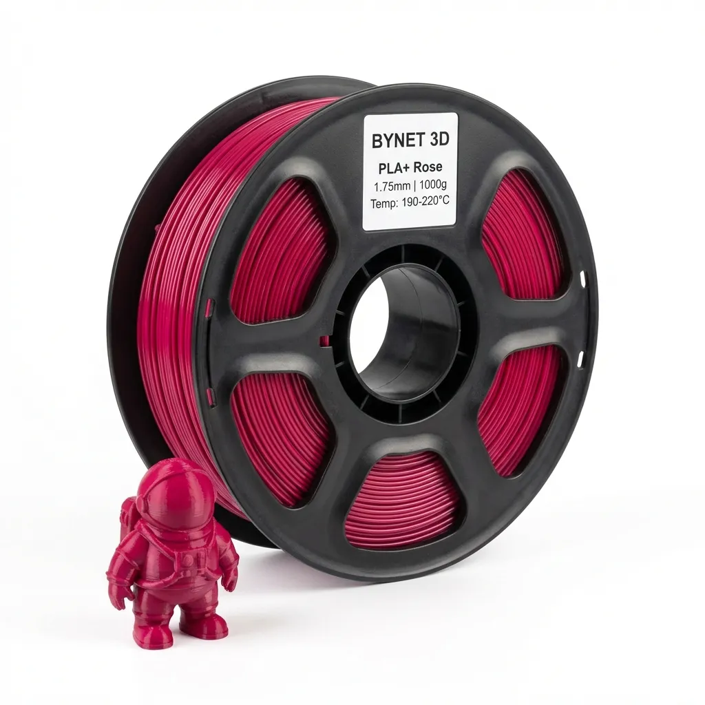 Пластик для 3D принтера BYNET3D PLA + Rose (BN_PLA10_RS)