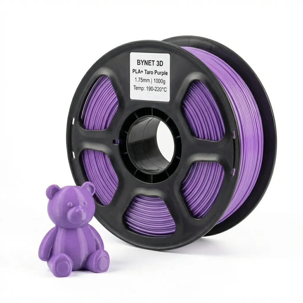 Пластик для 3D принтера BYNET3D PLA + Taro Purple (BN_PLA10_TPE)